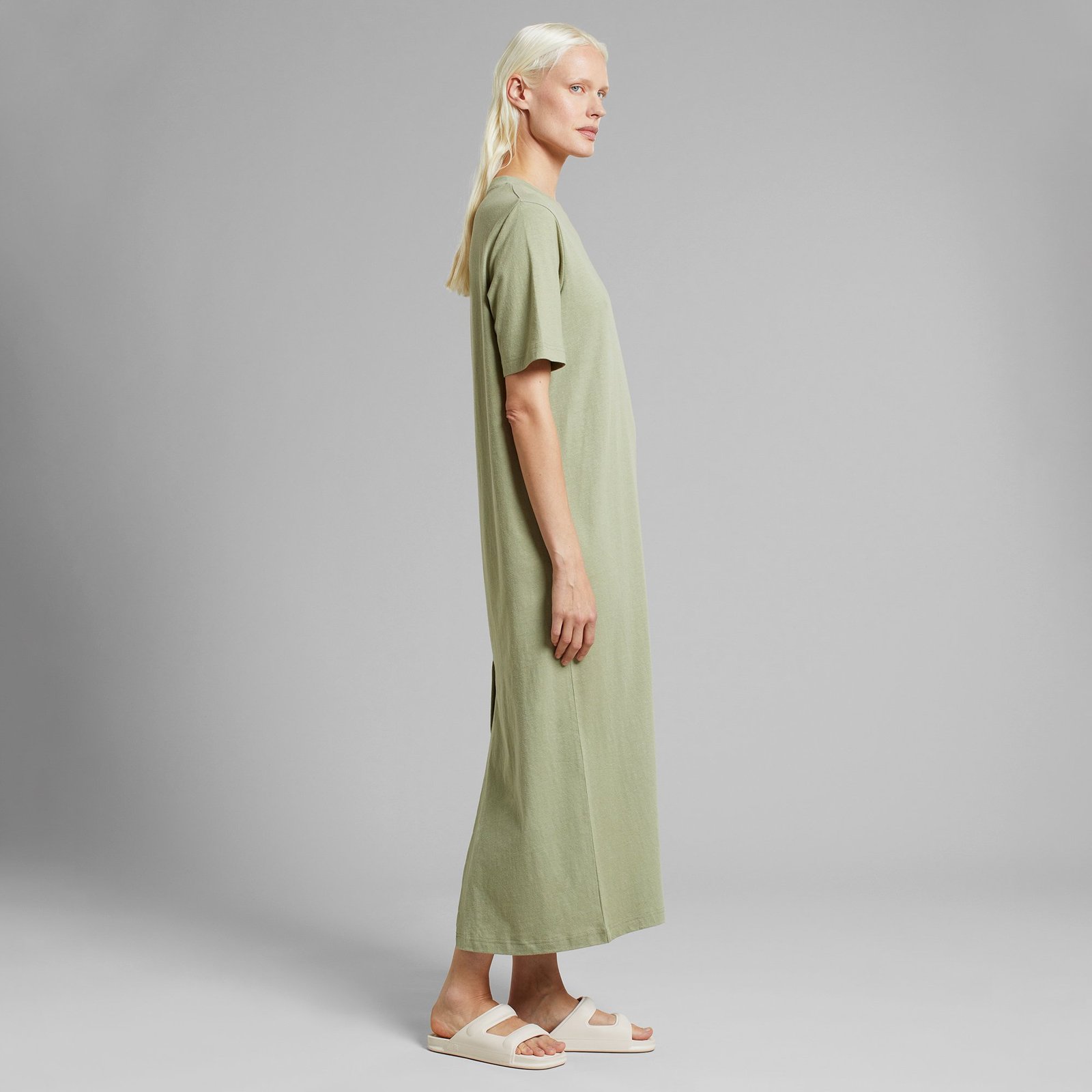 Dress Lammhult Hemp Tea Green