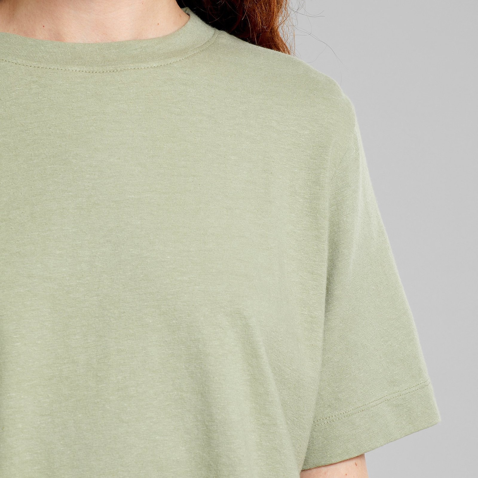 T-shirt Vadstena Hemp Tea Green