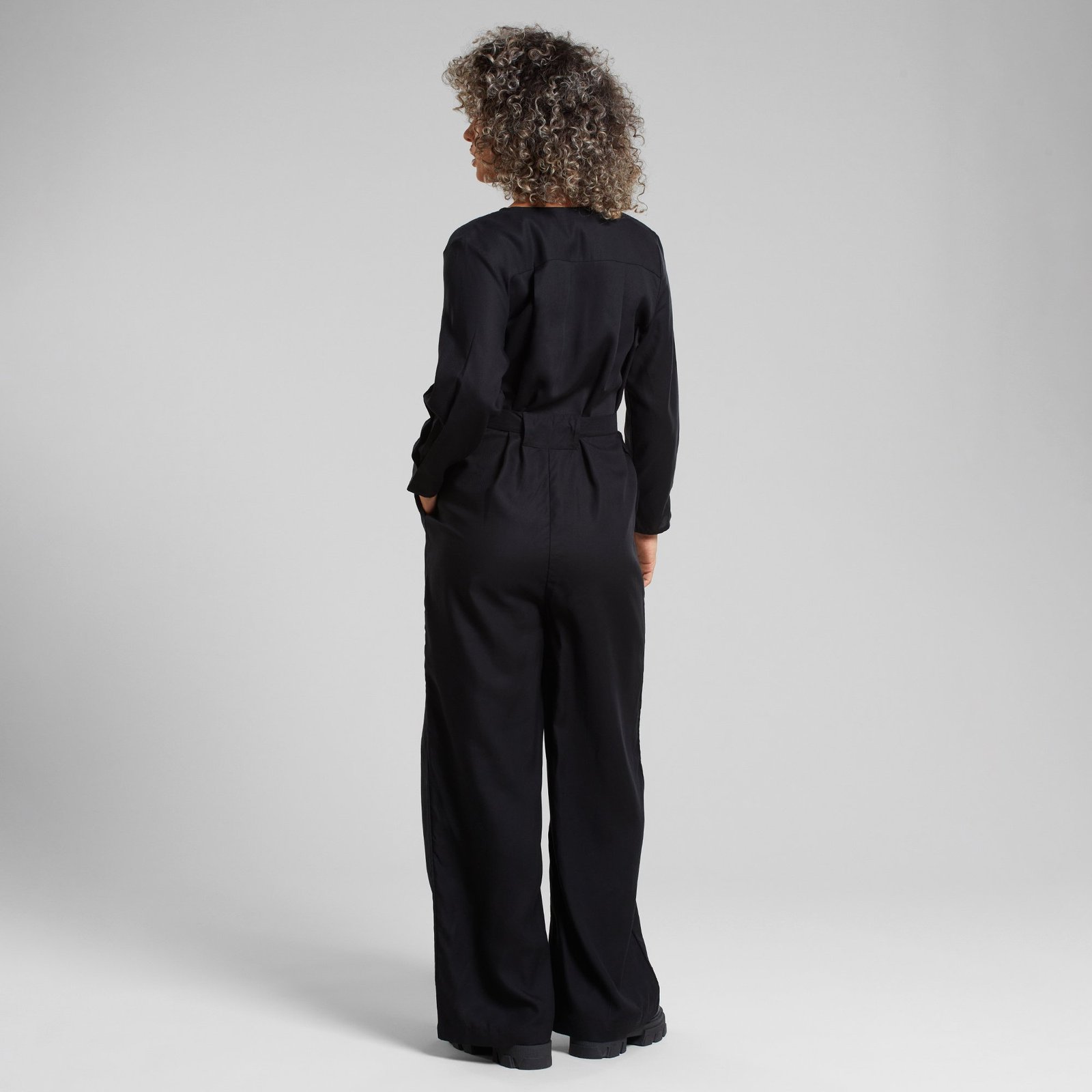 Wrap Jumpsuit Farsta Black