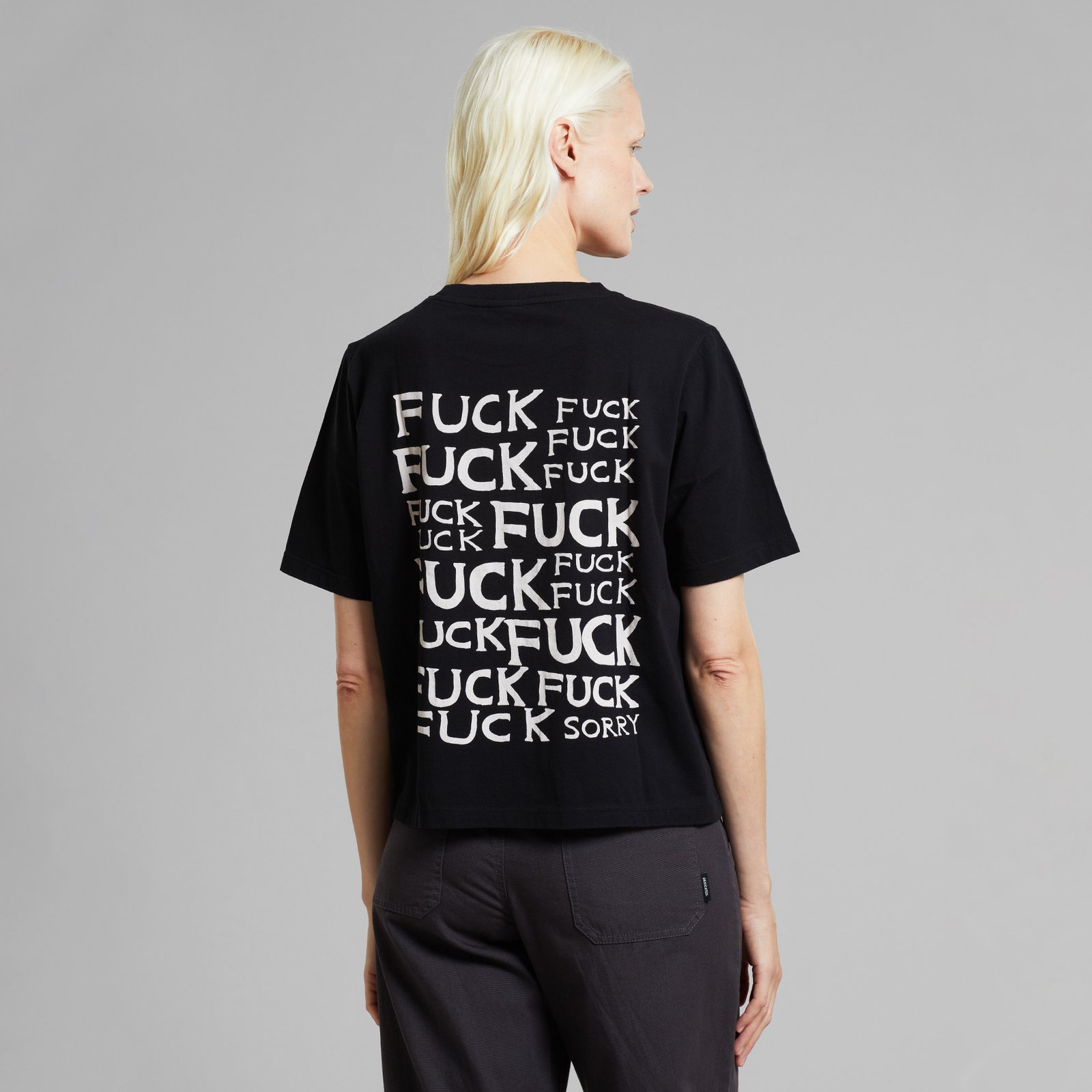 T-shirt Vadstena Sorry Black