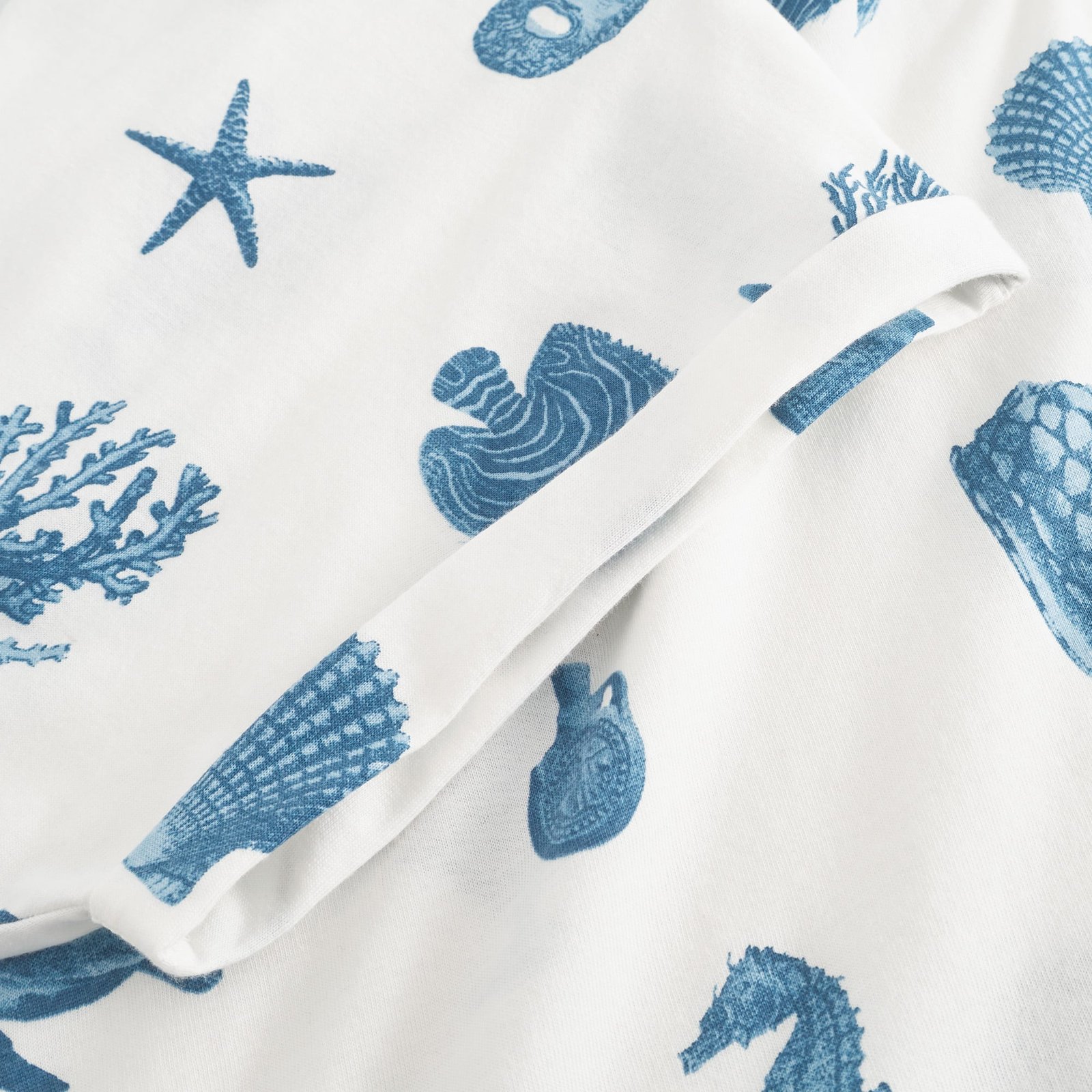 T-shirt Visby Ocean Life AOP Off White