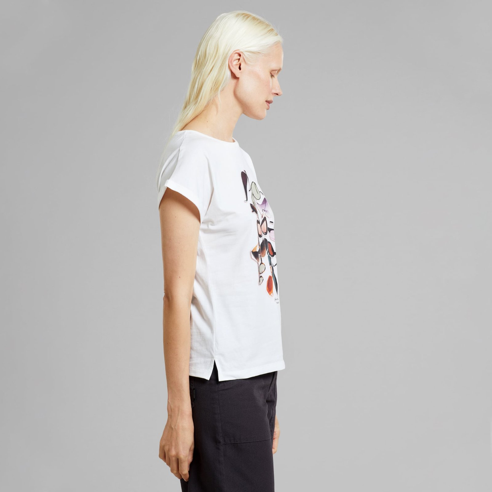 T-shirt Visby Girl Fun White