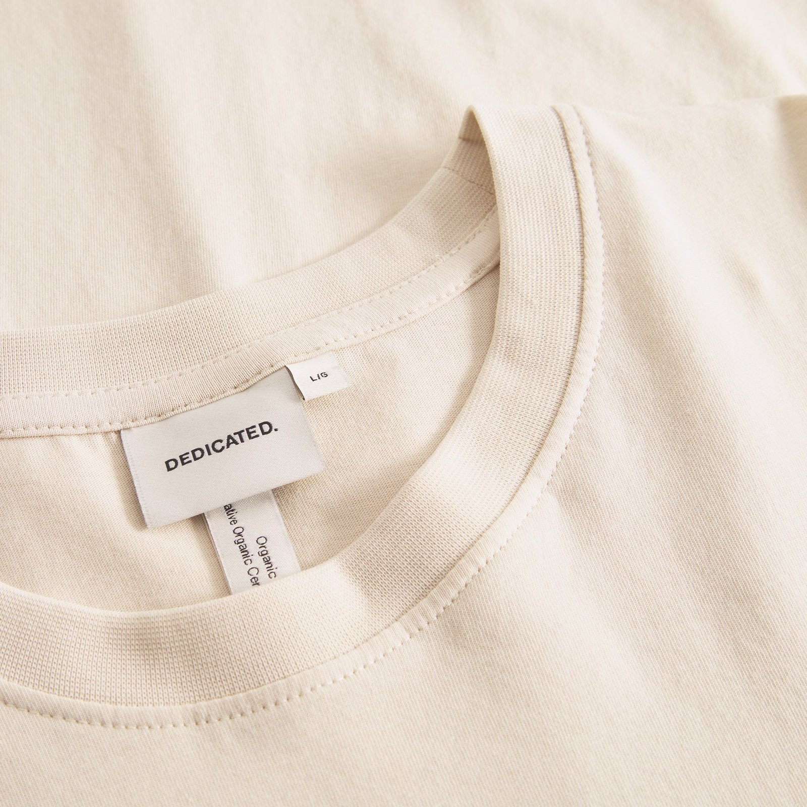 T-shirt Stockholm Bike Front Oat White