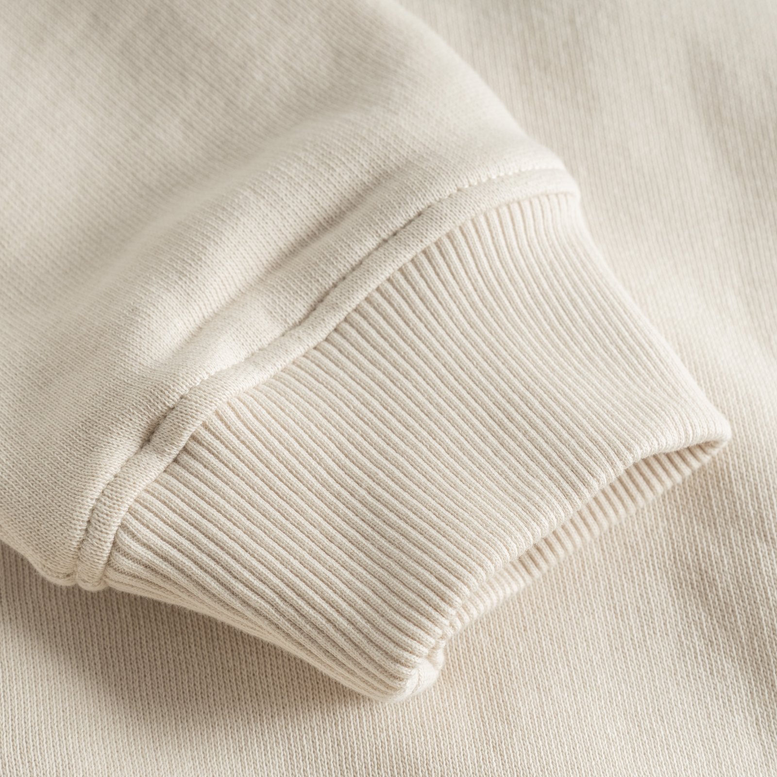 Sweatshirt Ystad Base Oat White