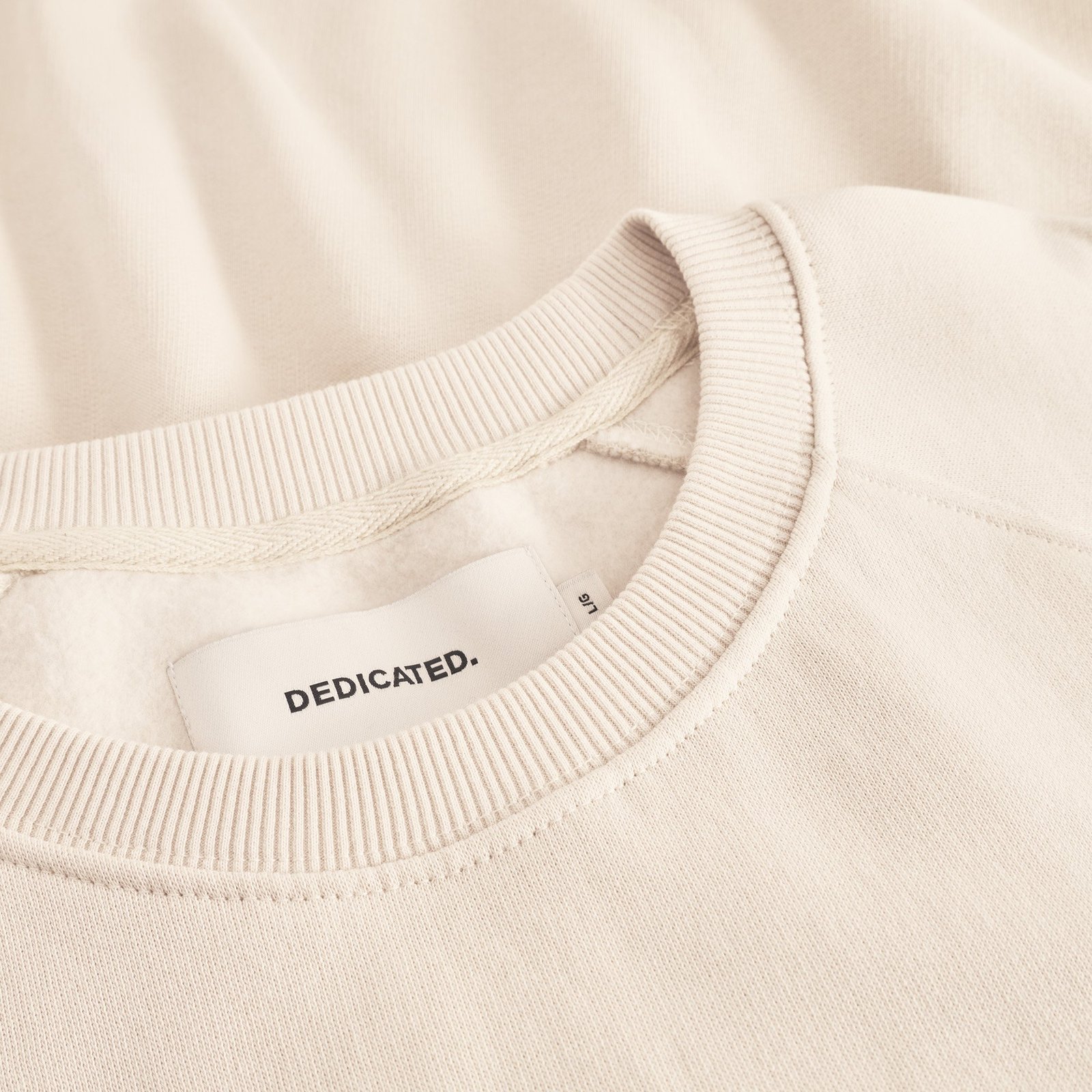 Sweatshirt Malmoe Bike Front Oat White