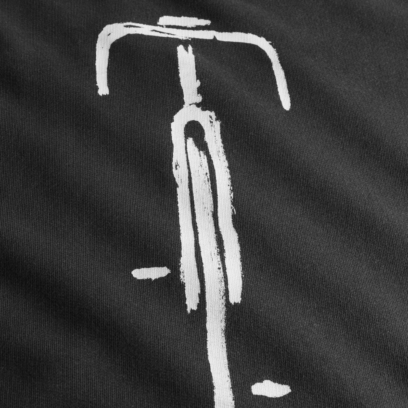 Sweatshirt Malmoe Bike Front Charcoal