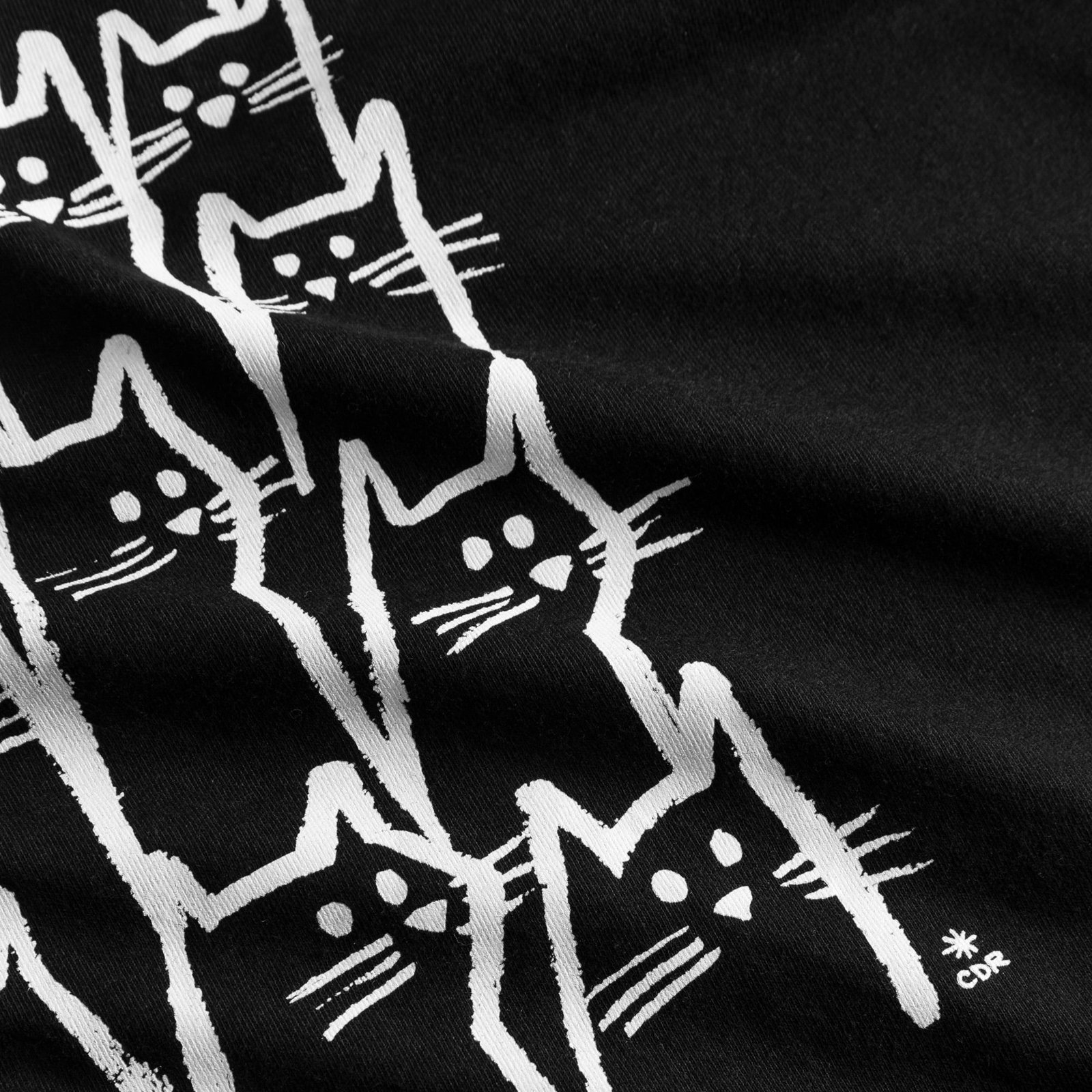 T-shirt Stockholm Cat Crowd