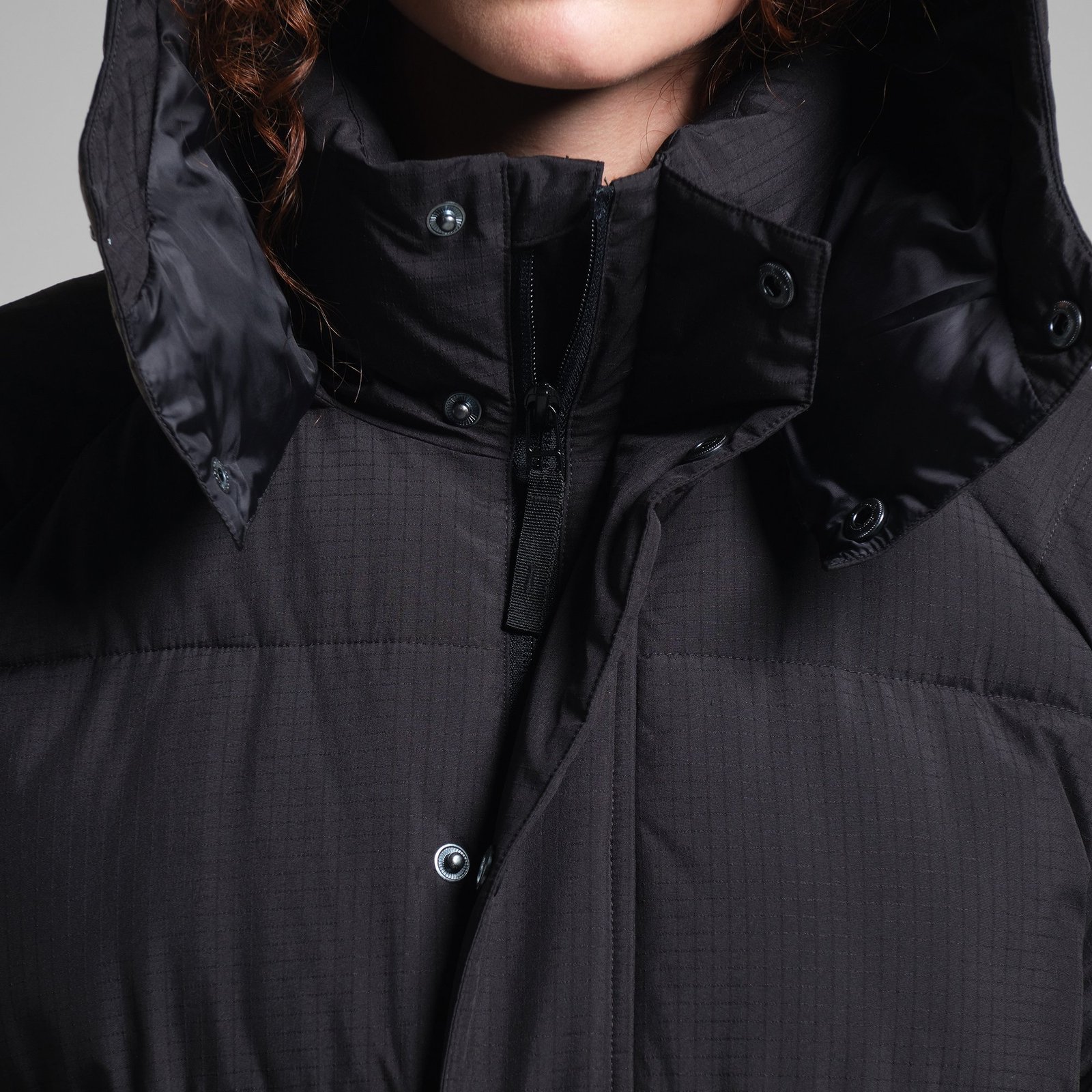 Long Puffer Jacket Karmas Black