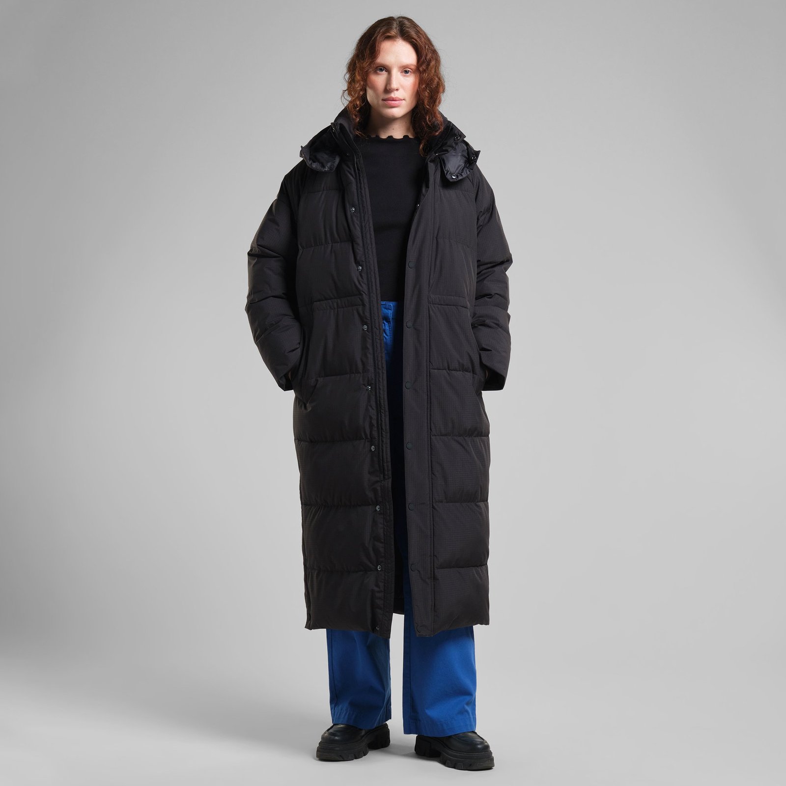 Long Puffer Jacket Karmas Black