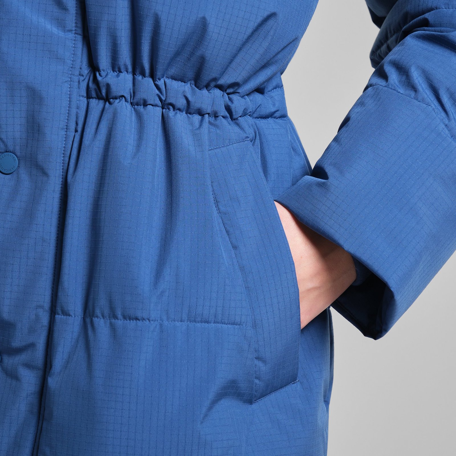 Long Puffer Jacket Karmas True Blue