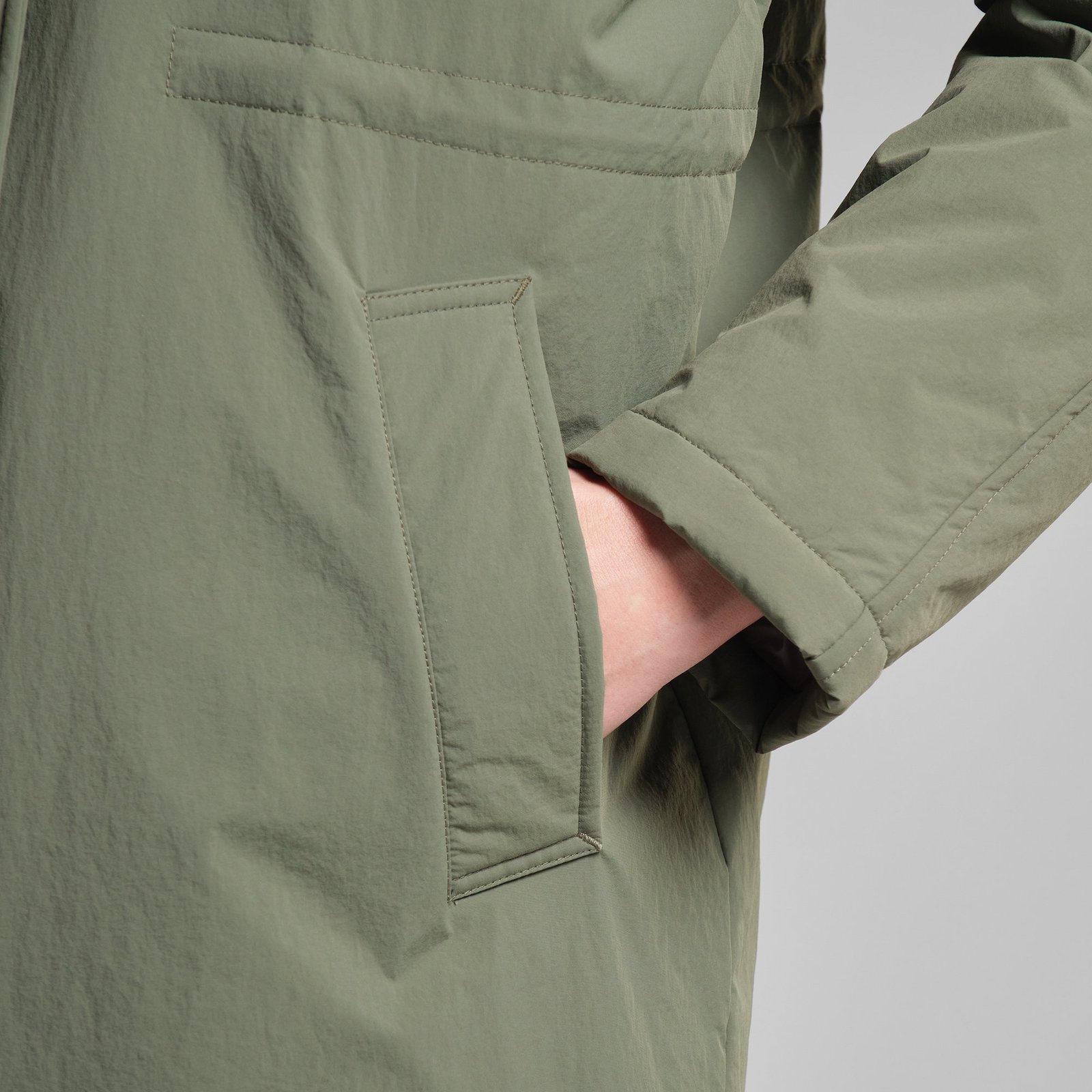 Padded Coat Spraglehall Leaf Green