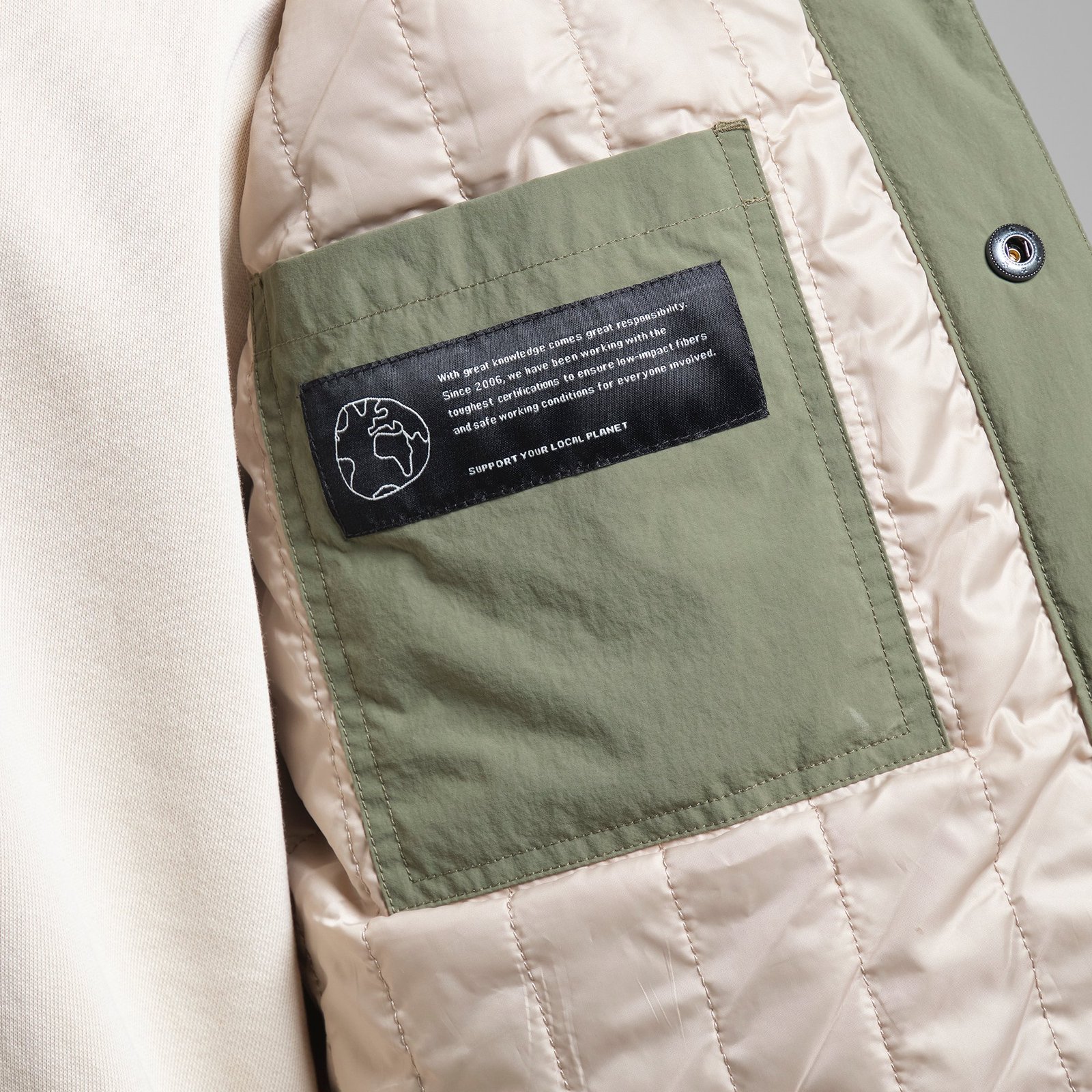 Padded Jacket Roskilde Leaf Green