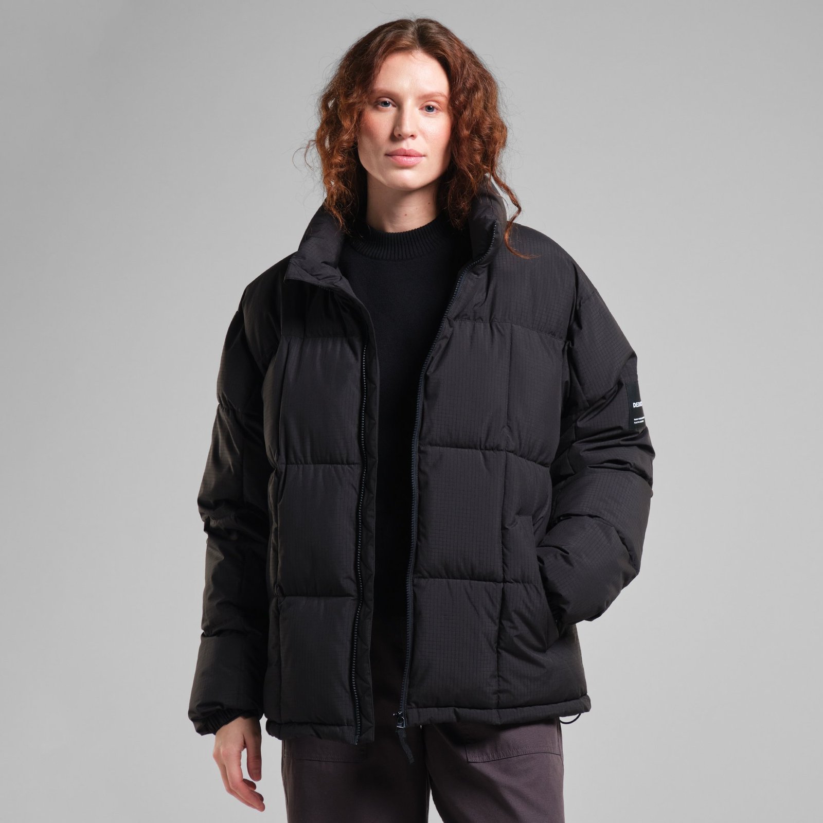Puffer Sorsele Square Quilt Black