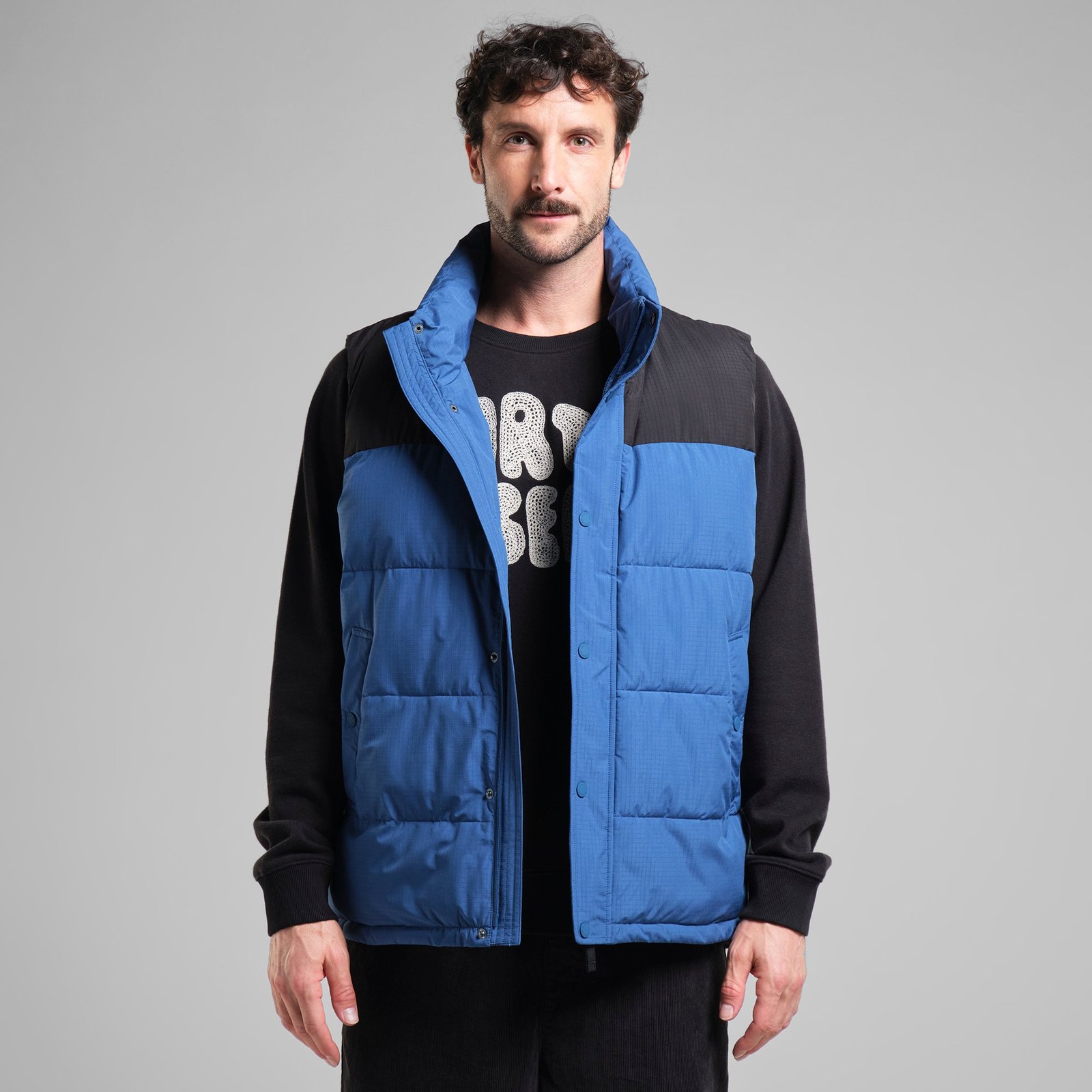 Puffer Vest Bergen True Blue