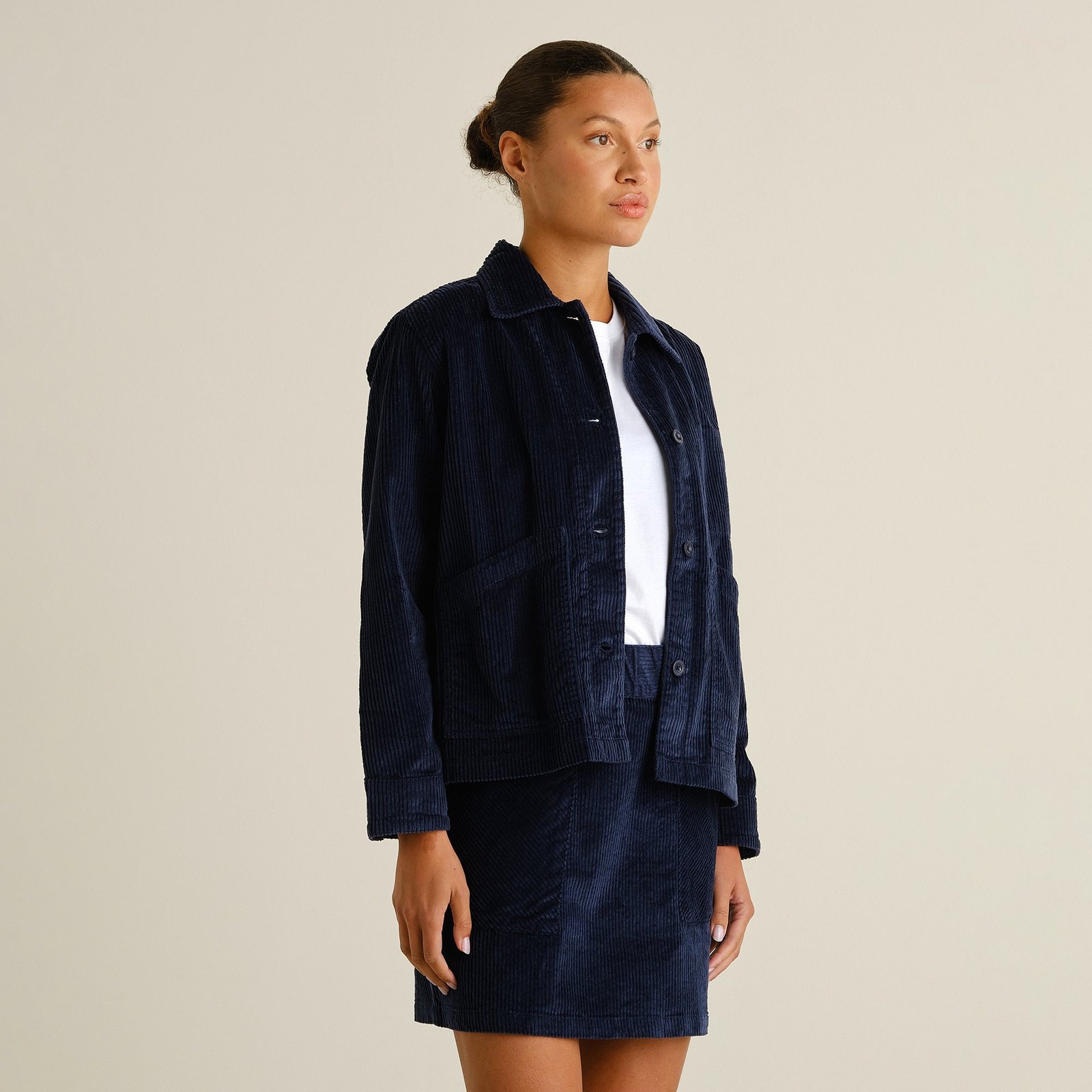 Jacket Stiby Corduroy Navy