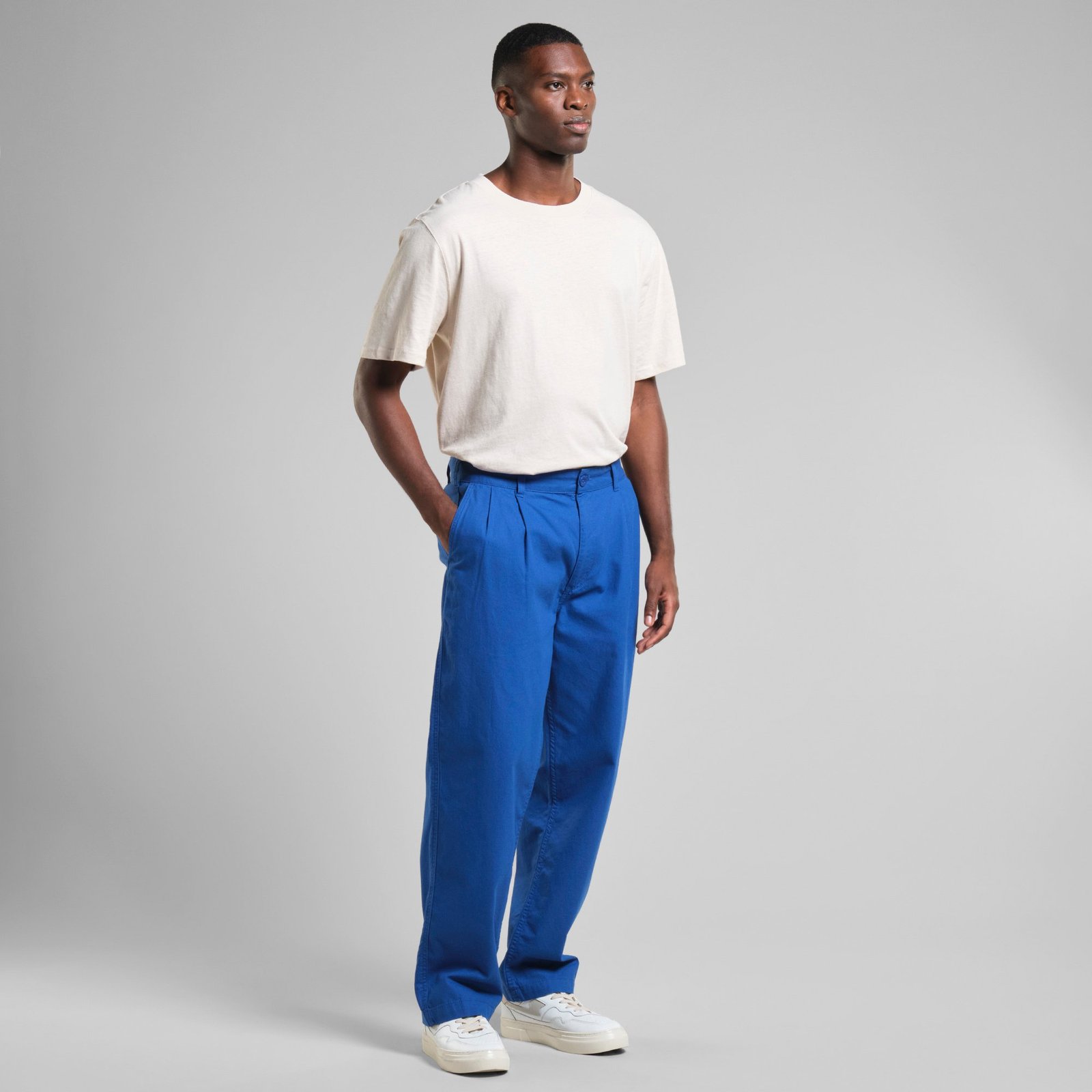 Pants Vallen Canvas Surf Blue