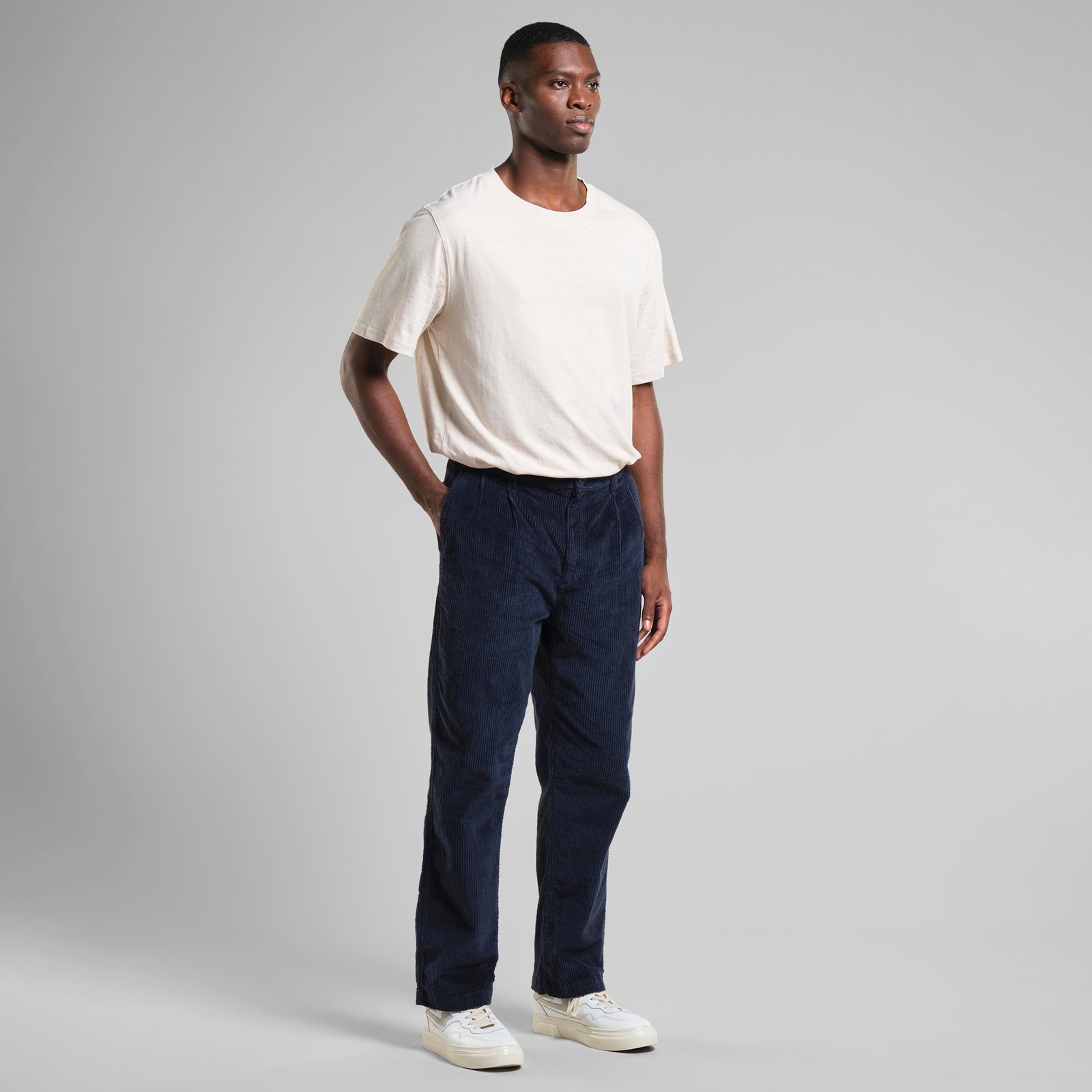 Pants Vallen Corduroy Navy