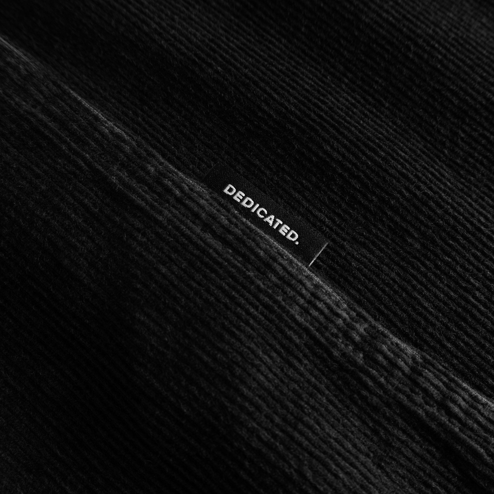 Shirt Varberg Corduroy Black