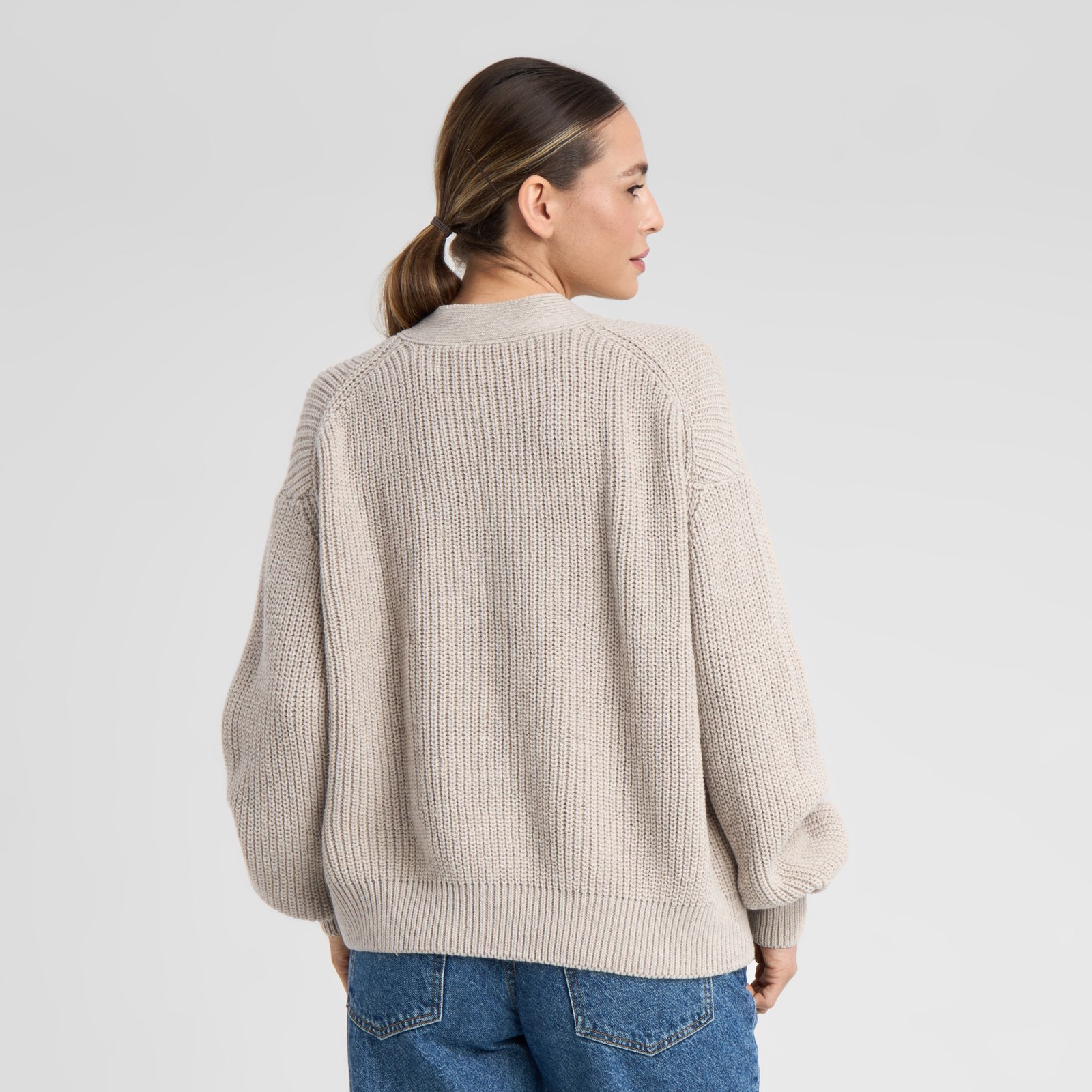 Cardigan Kanan Pearl White