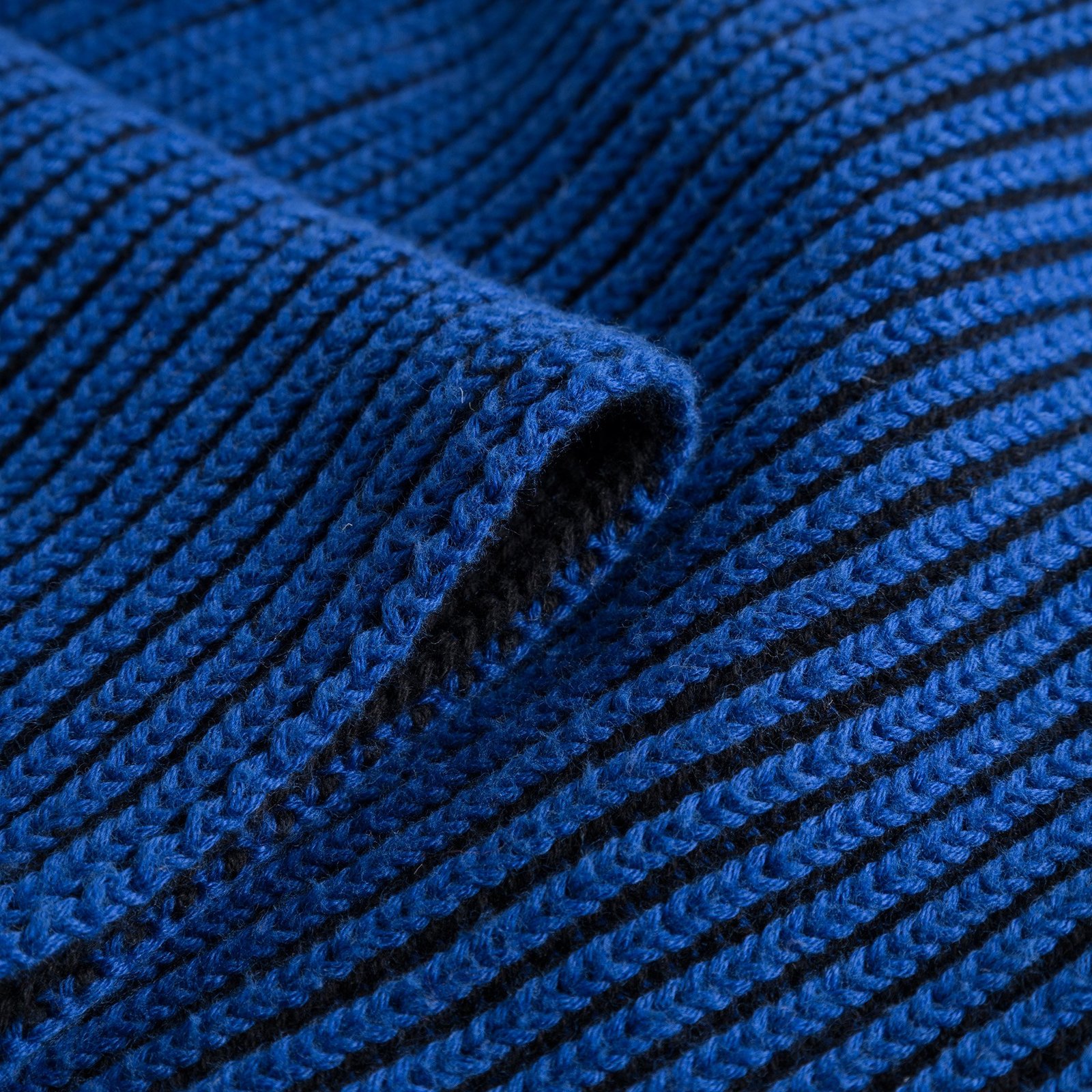 Scarf Norrfors Brioche Black/Blue