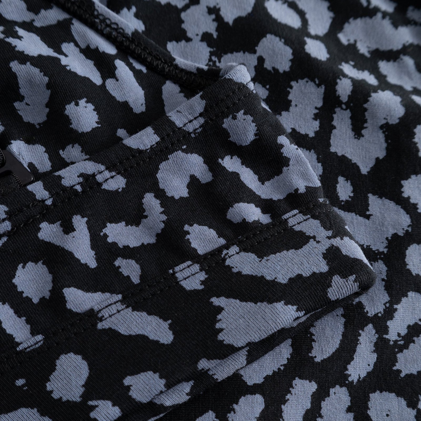 Soft Bra Junsele Leopard Steel Blue