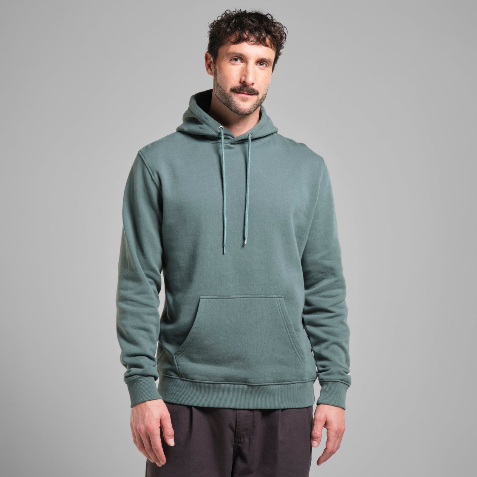 Hoodie Falun Base Forest Green