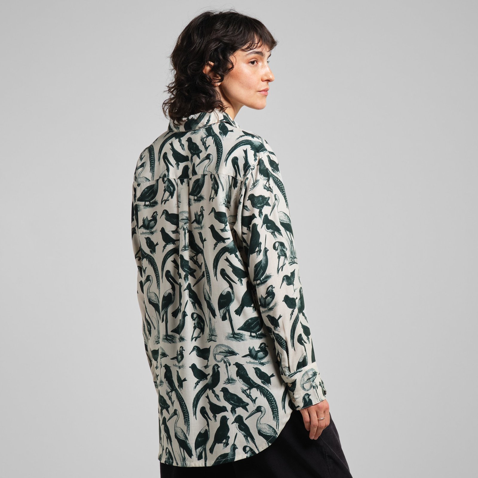 Shirt Kosta Birds Green