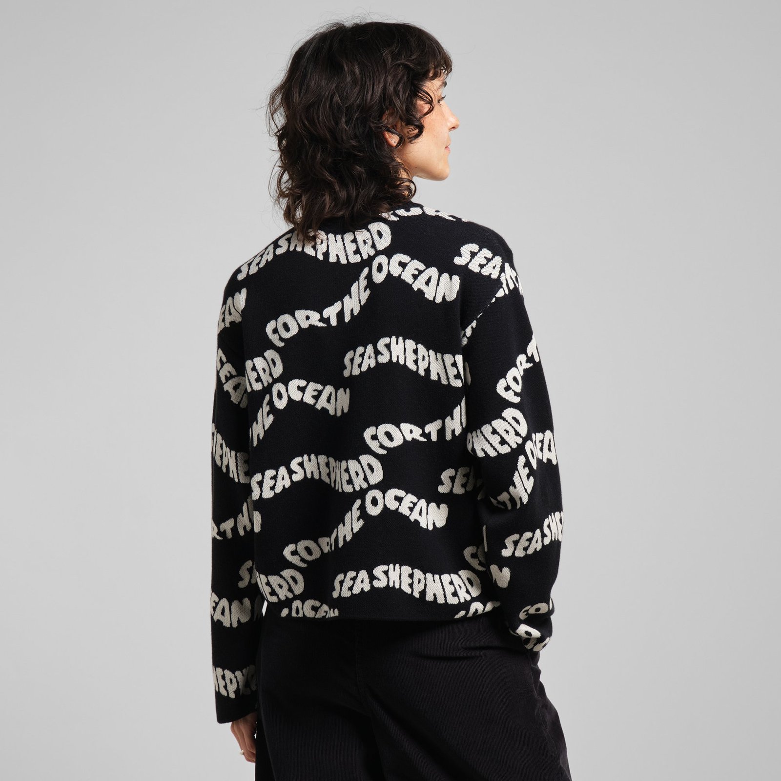 Sweater Limhamn For the Ocean Black