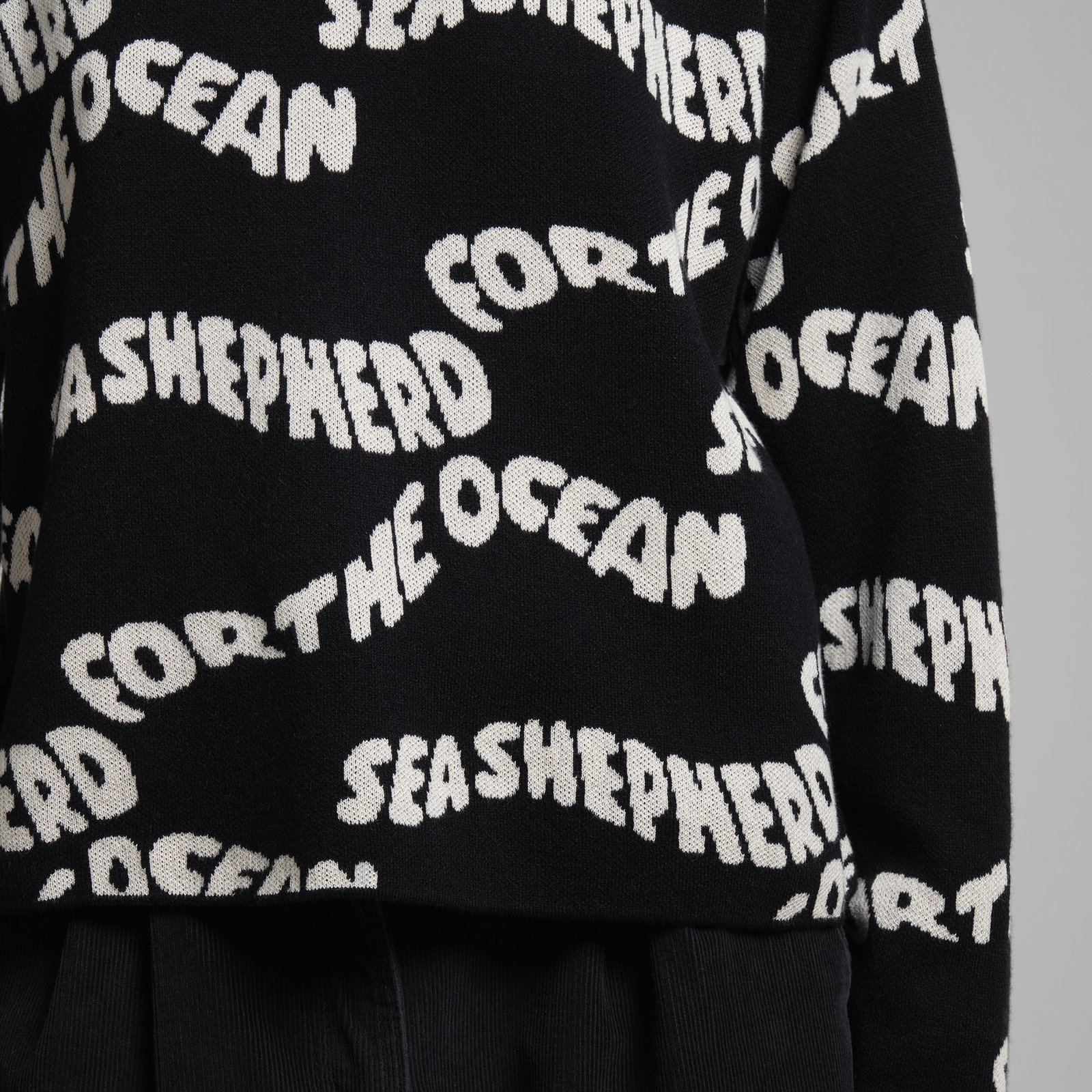 Sweater Limhamn For the Ocean Black
