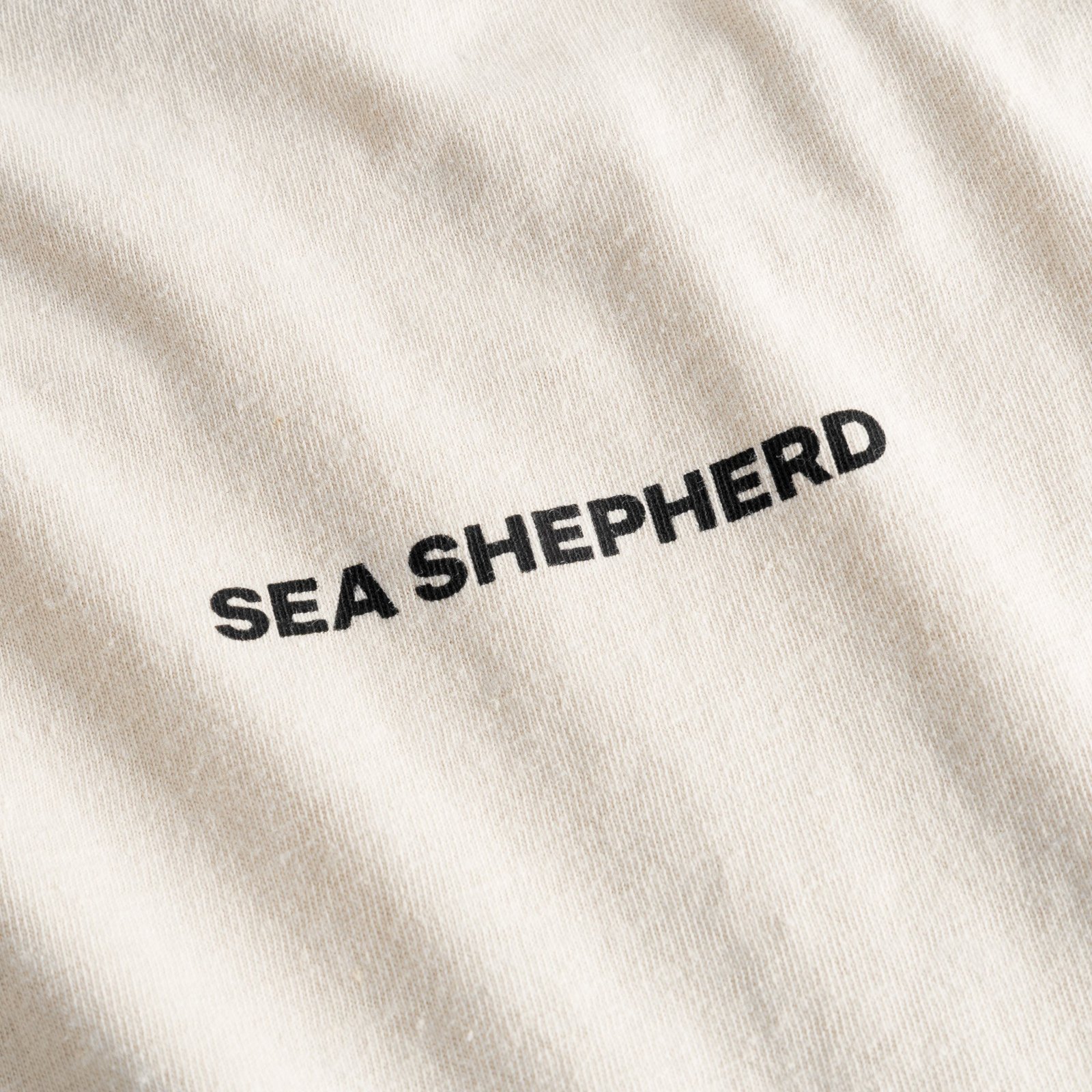 T-shirt Gustavsberg Hemp For the Ocean Vanilla White