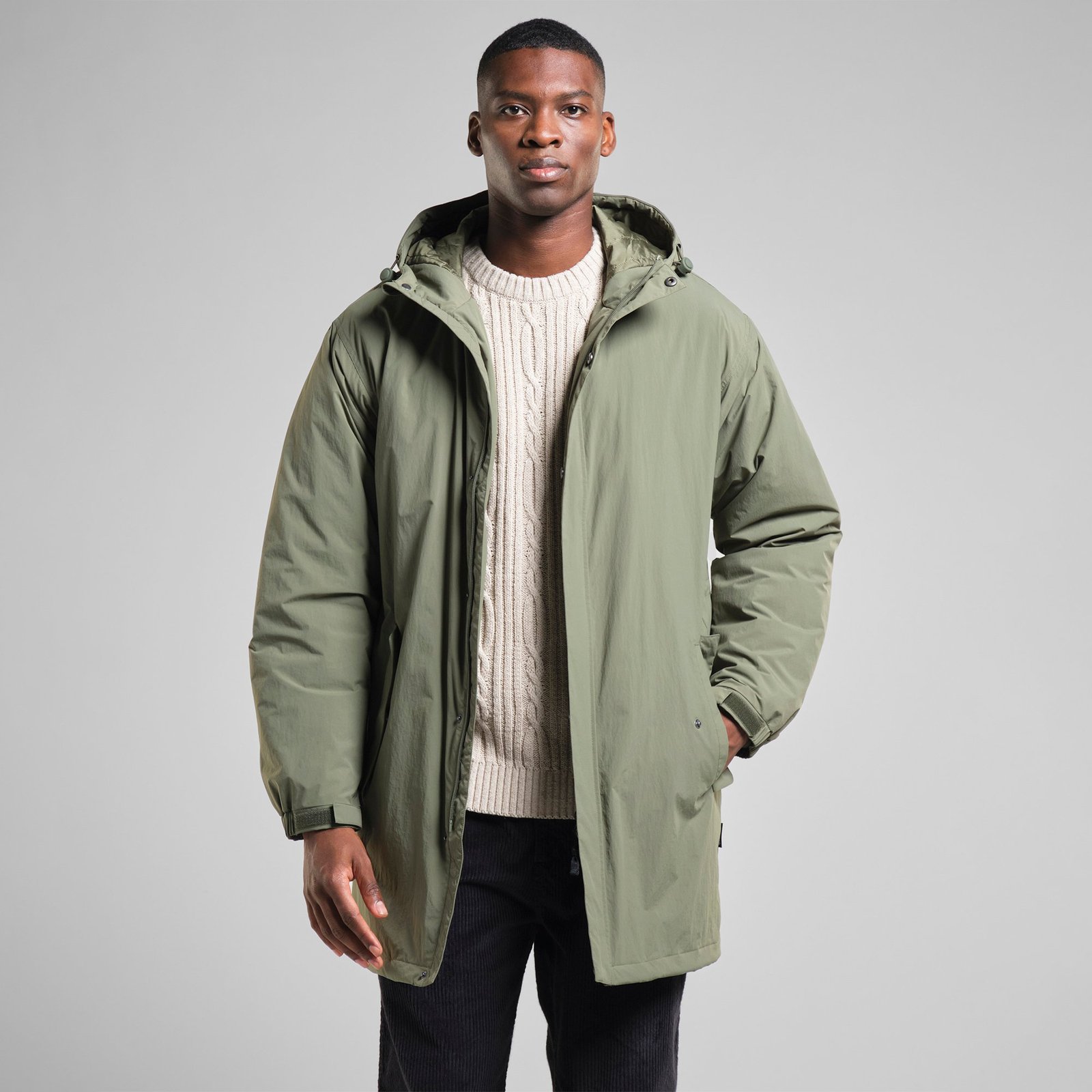 Parka Jacket Luvos Leaf Green