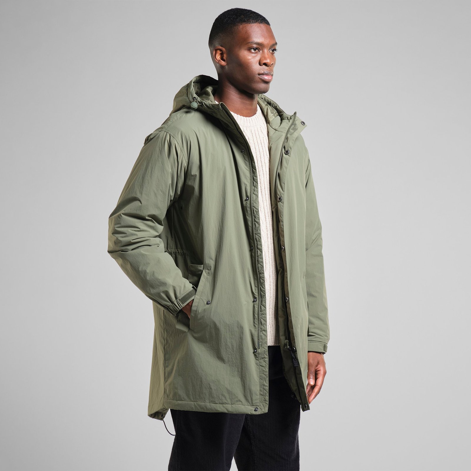 Parka Jacket Luvos Leaf Green
