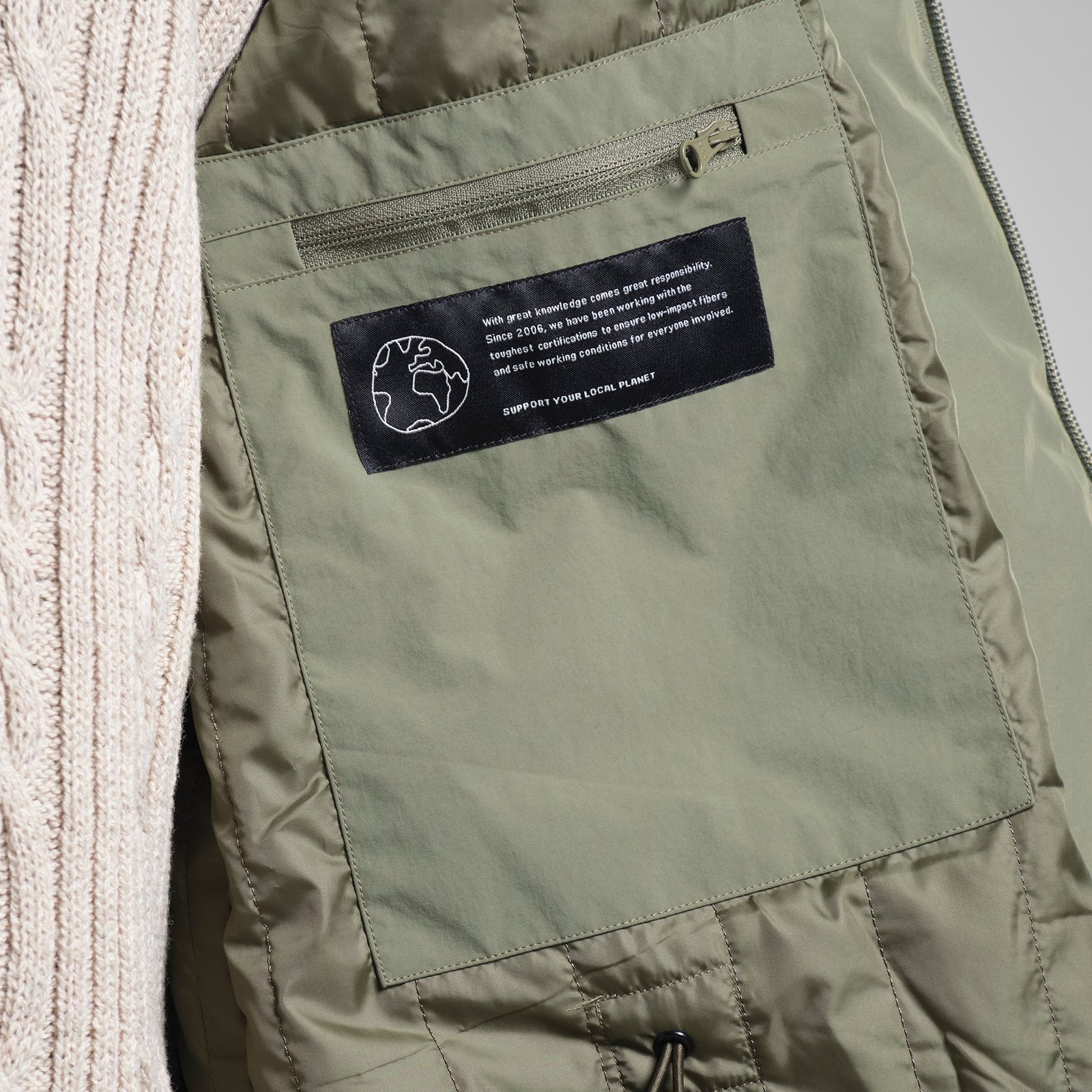 Parka Jacket Luvos Leaf Green