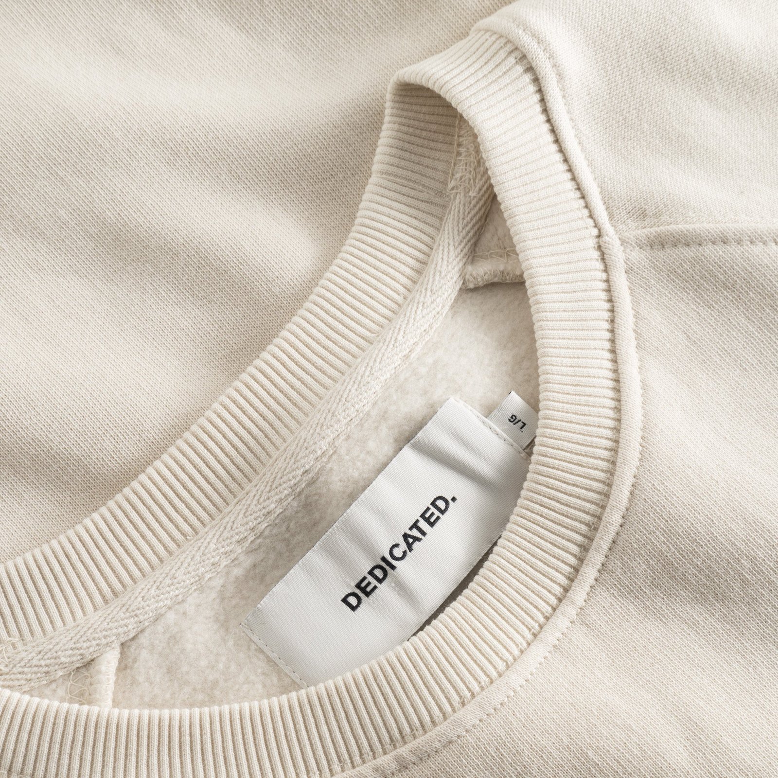 Sweatshirt Malmoe Logo Peak Oat White