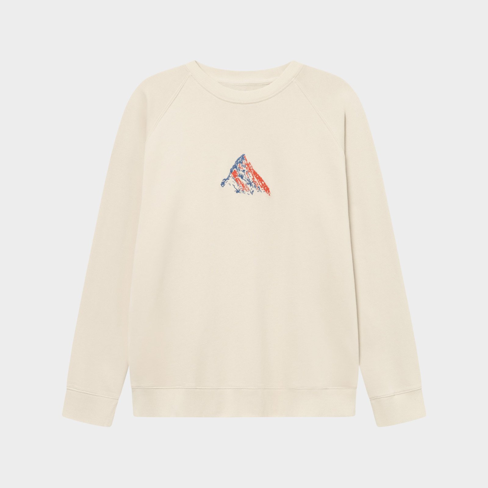 Sweatshirt Malmoe Logo Peak Oat White