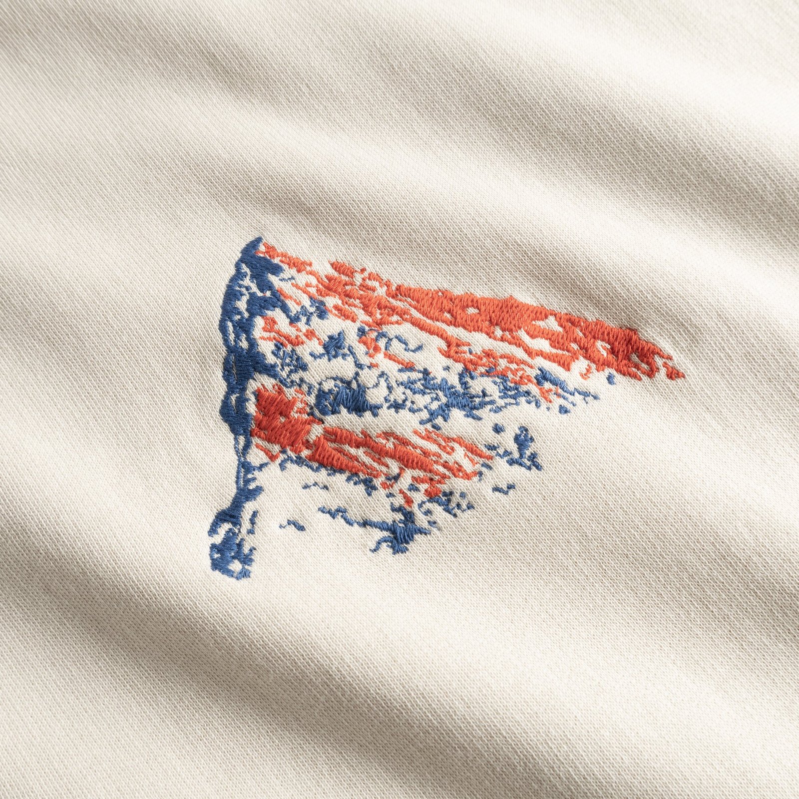 Sweatshirt Malmoe Logo Peak Oat White