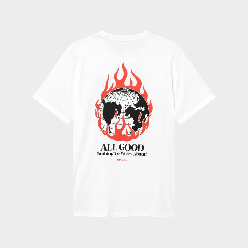T-shirt Stockholm All Good White
