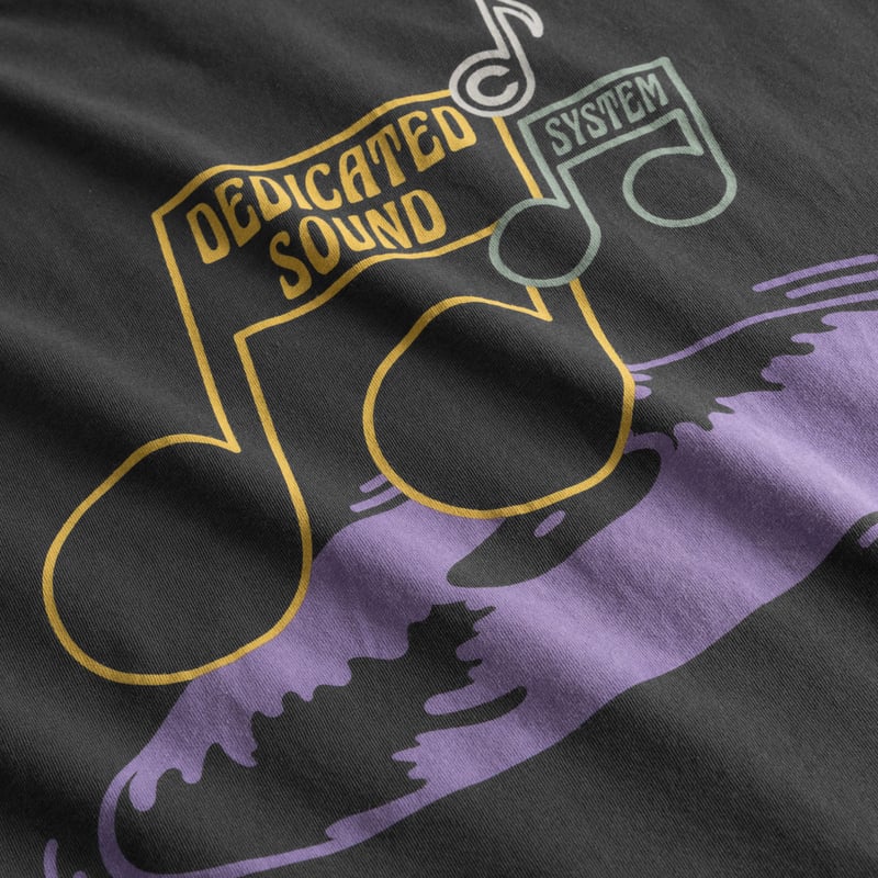 T-shirt Stockholm Sound System Logo Charcoal