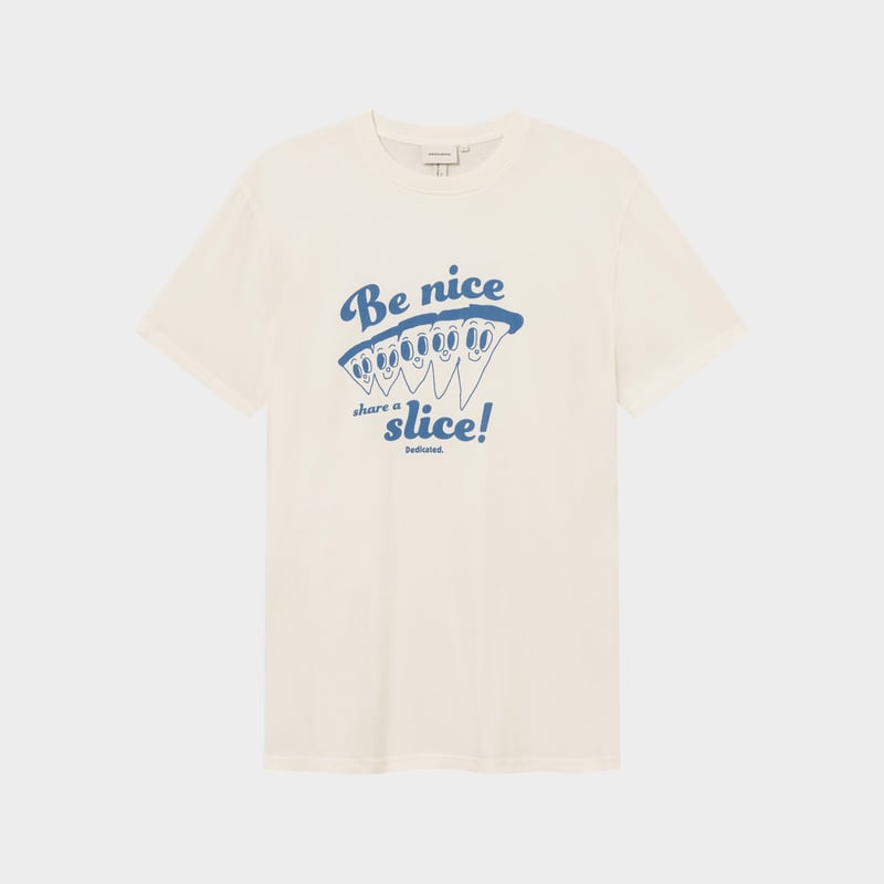 T-shirt Stockholm Share a Slice Off White