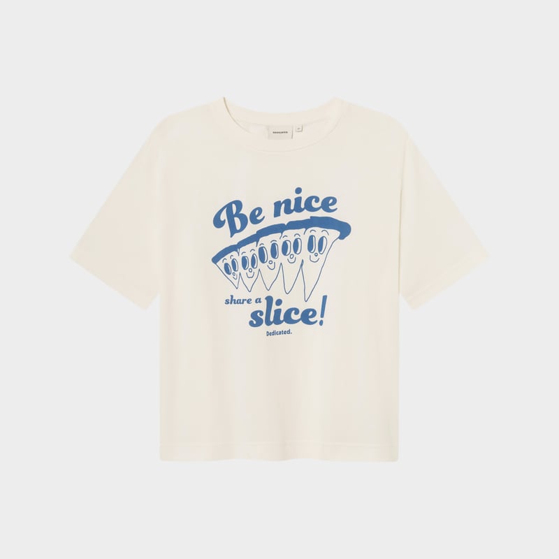 T-shirt Vadstena Share A Slice Off White