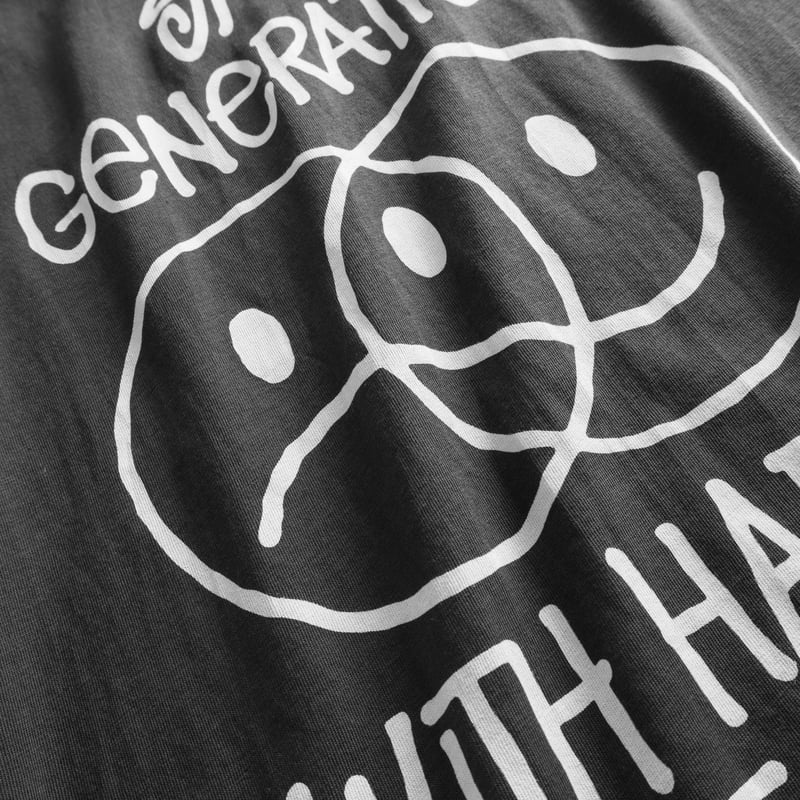 T-shirt Vadstena Sad Generation Charcoal