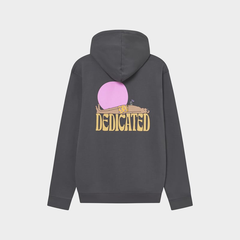 Hoodie Falun Vacay Logo Charcoal