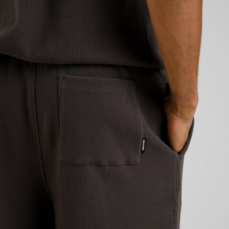 Shorts Essingen Waffle Phantom Black