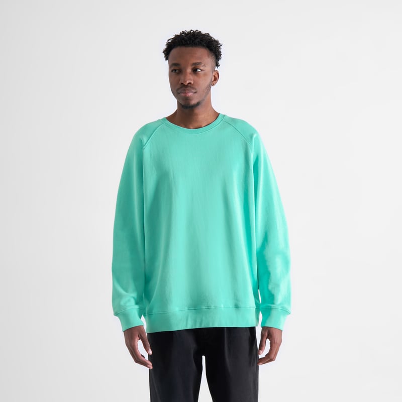 Sweatshirt Malmoe Base Pool Blue
