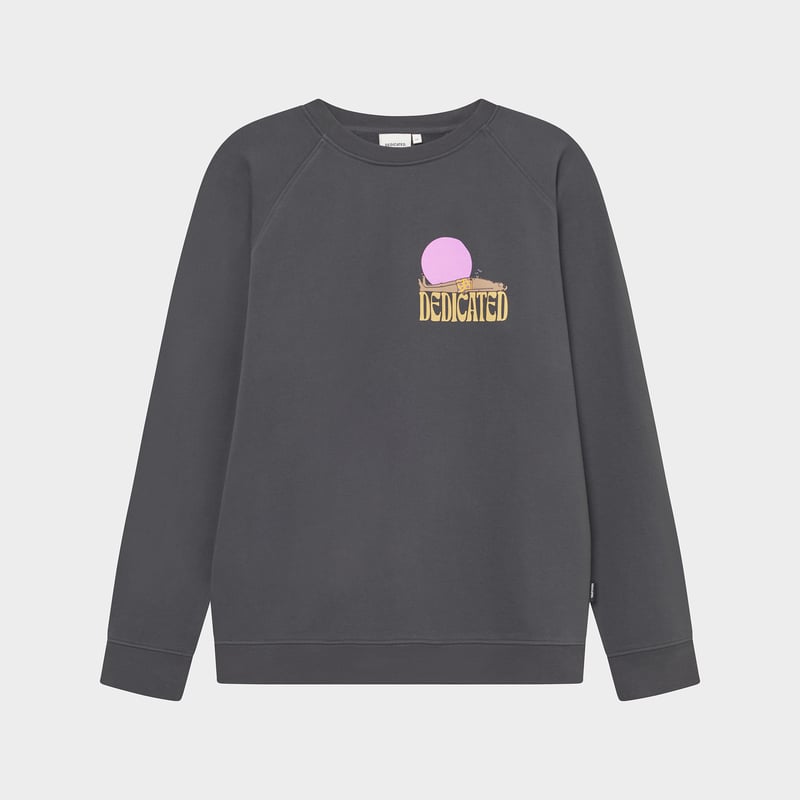 Sweatshirt Malmoe Vacay Logo Charcoal