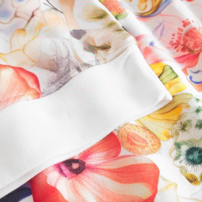 Sweatshirt Ystad Fantasy Flowers Multi Color