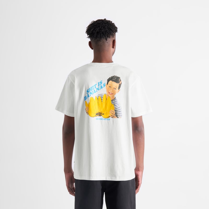 T-shirt Stockholm Bananas White