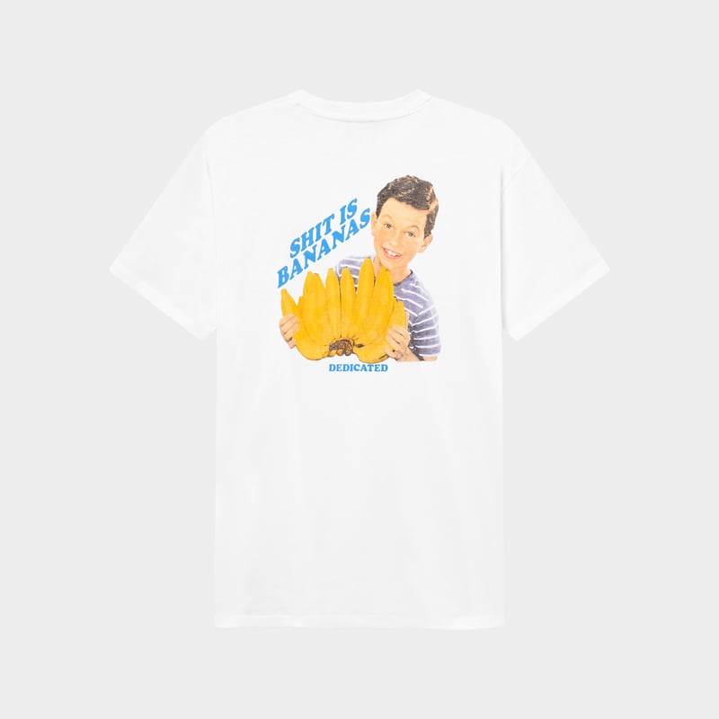 T-shirt Stockholm Bananas White