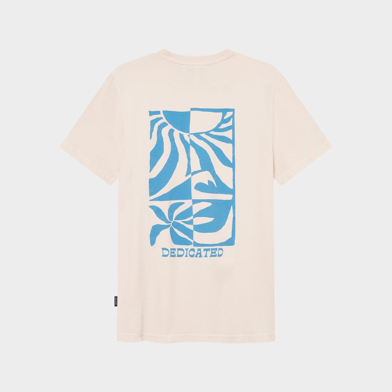 T-shirt Stockholm Beach Break Oat White