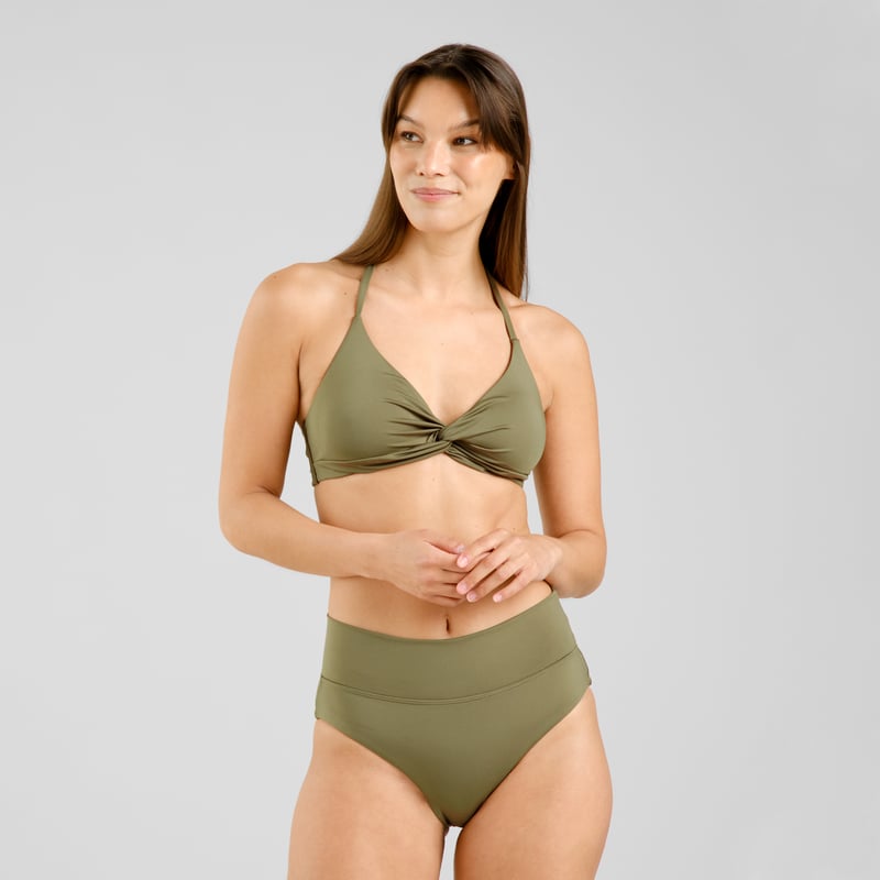 Bikini Top Gullholma Leaf Green